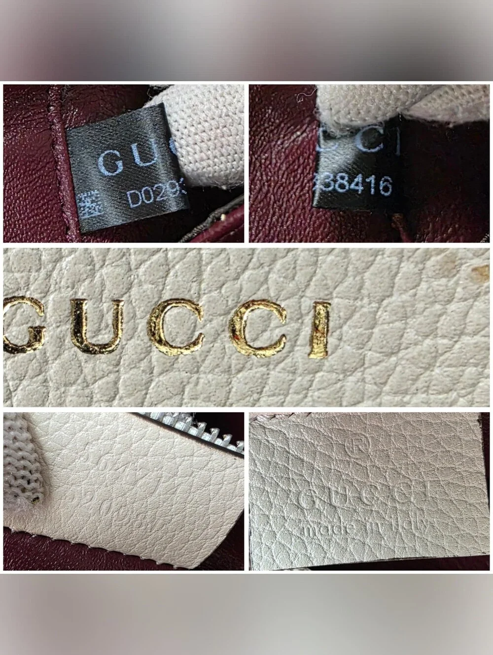 Auth Gucci Interlocking GG Zumi Medium Tote Bag